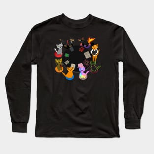 RPG Cats Long Sleeve T-Shirt